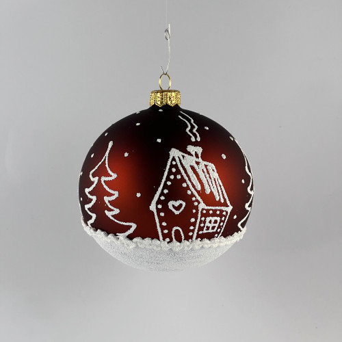 Komplet bombek "Piernikowa chata"
