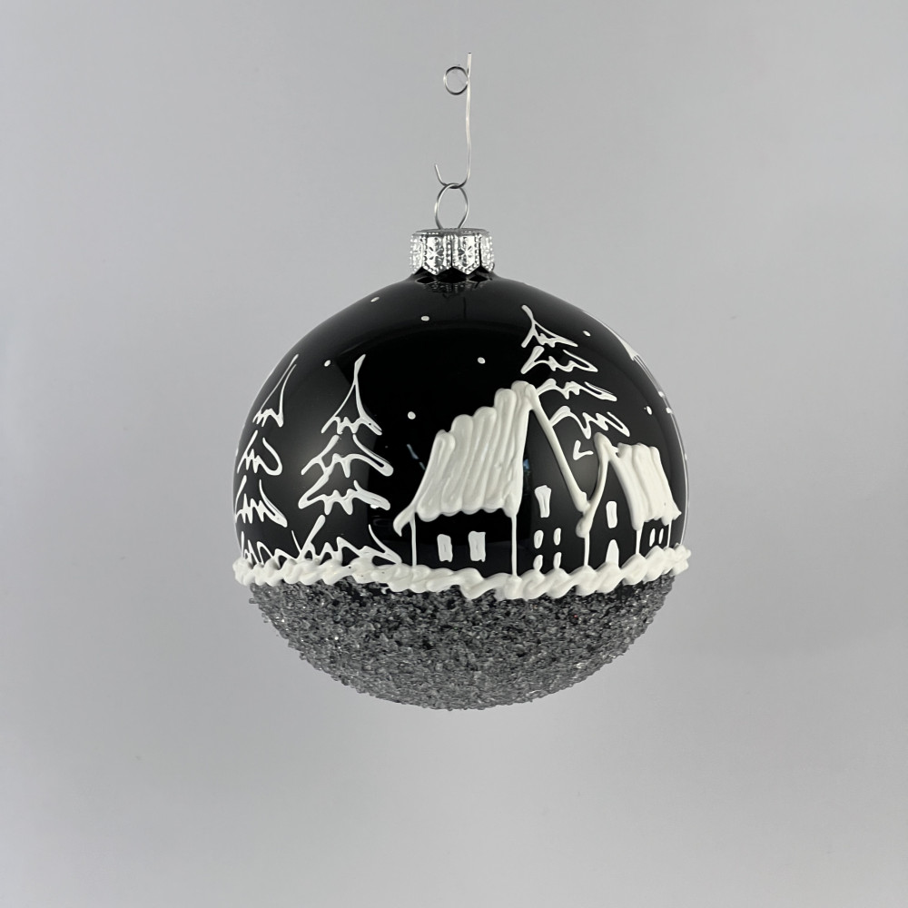 Komplet bombek "Zimowy wieczór"