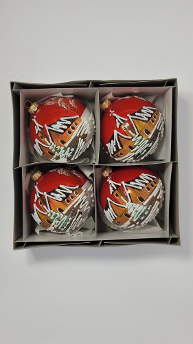 Komplet bombek "Zimowy krajobraz"