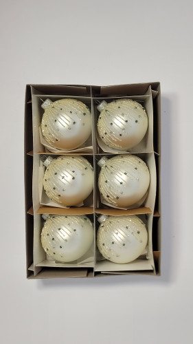 Komplet bombek "Diamentowy deszcz"