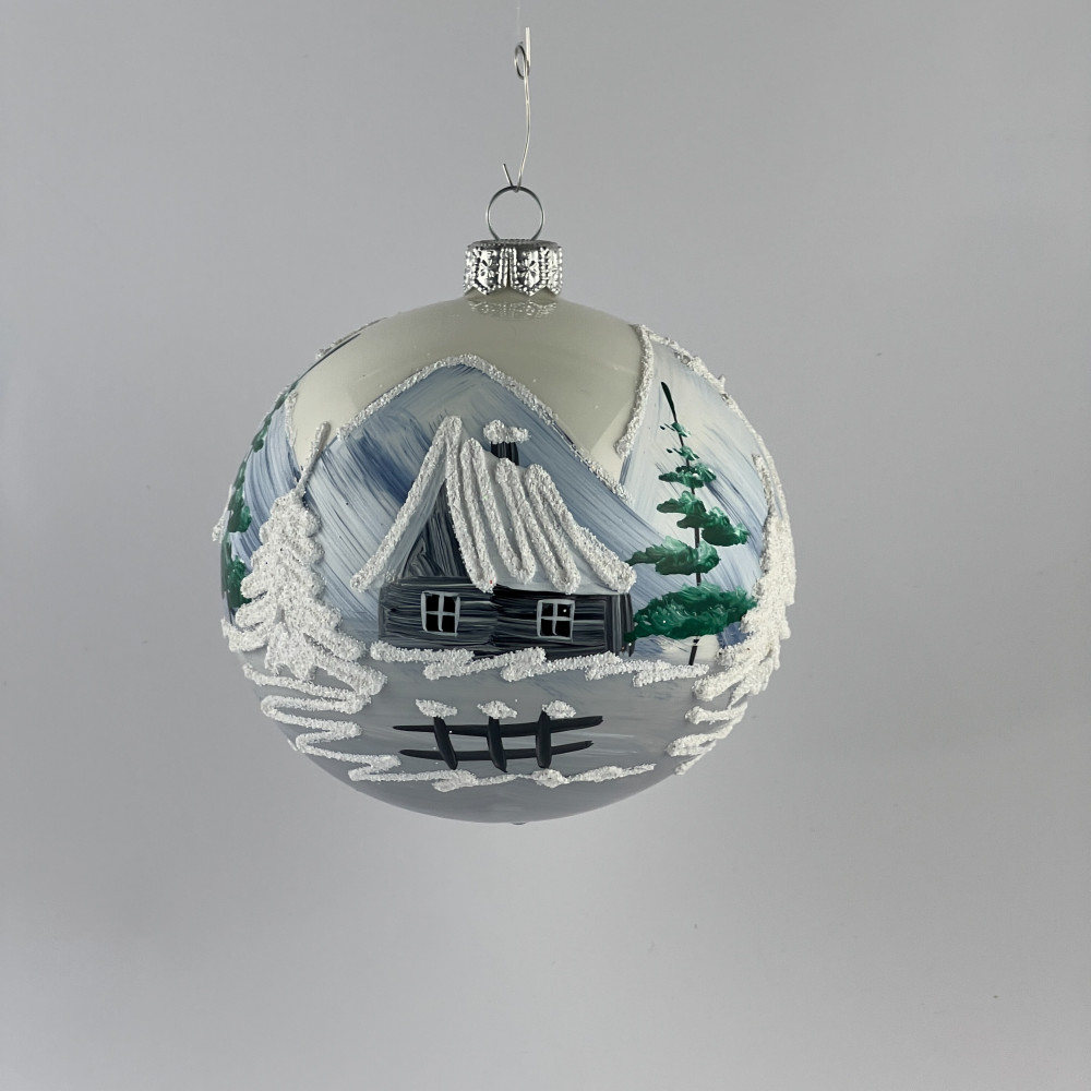 Komplet bombek "Święta w górach"