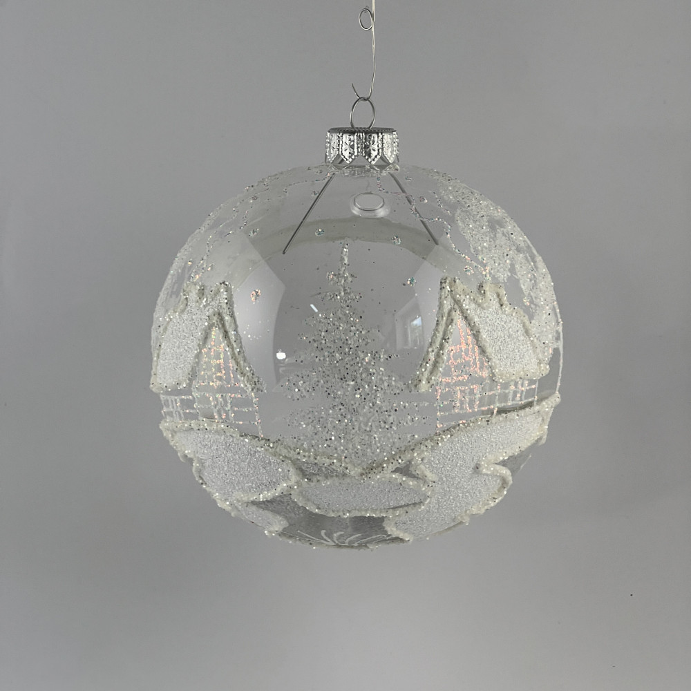 Lampion "Biała fantazja"