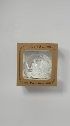 Lampion "Biała fantazja"