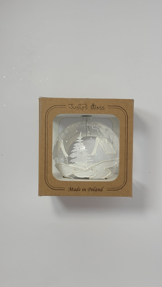 Lampion "Biała fantazja"