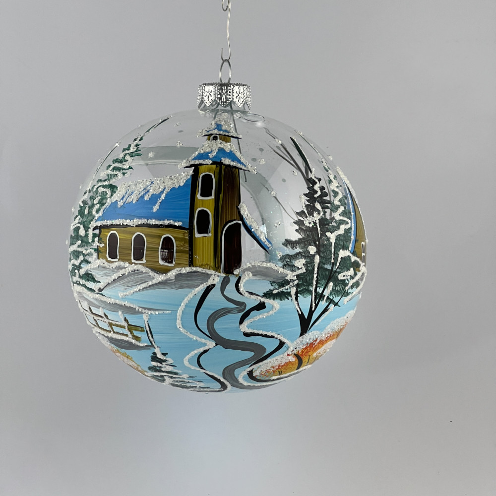 Lampion "Błekit świąt"