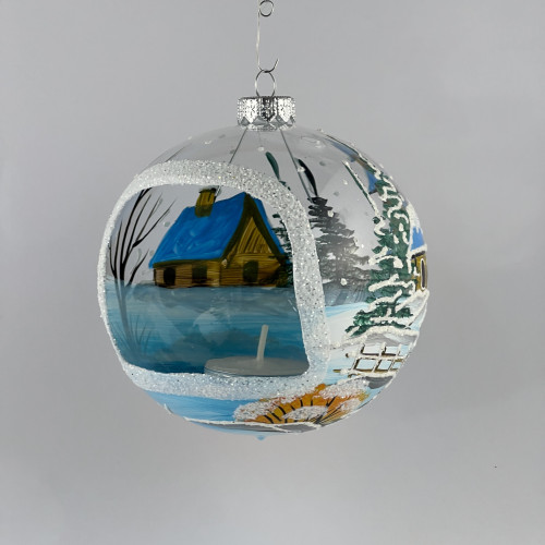 Lampion "Błekit świąt"