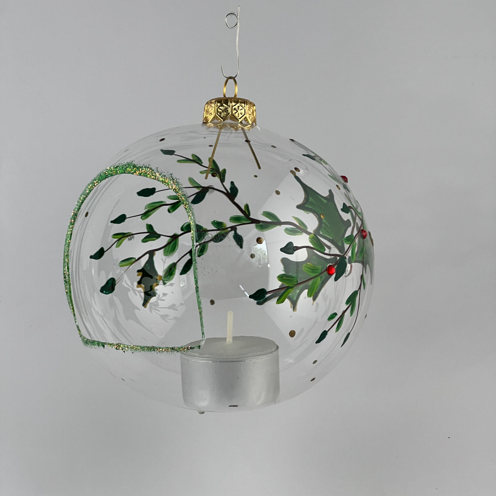 Lampion "Liść ostrokrzewu"