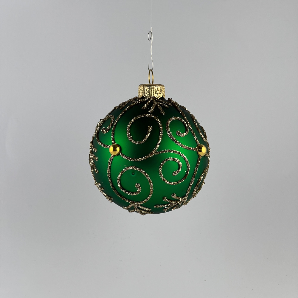 Komplet bombek "Zielone fale"