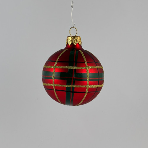 Komplet bombek "Czerwona elegancja"