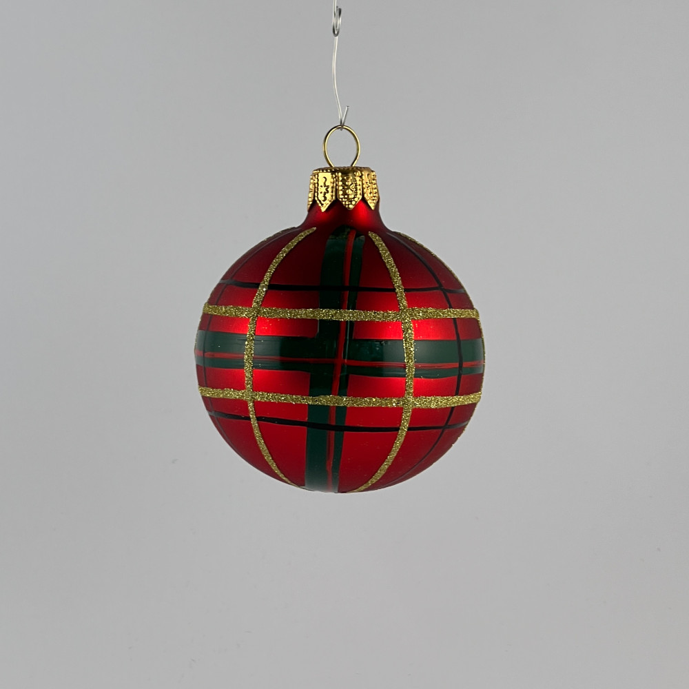 Komplet bombek "Czerwona elegancja"