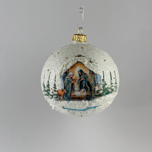 Zestaw 12 bombek "Święta rodzina"