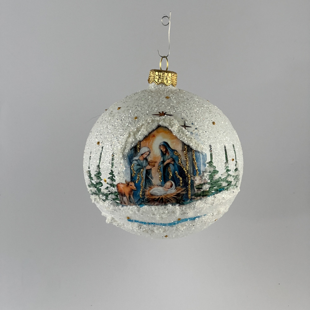 Zestaw 12 bombek "Święta rodzina"