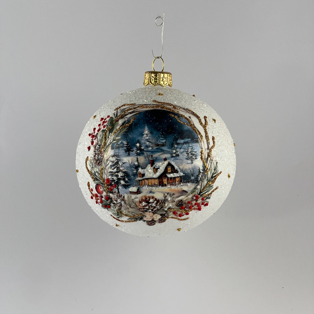 Zestaw 12 bombek "Nocny pejzaż"