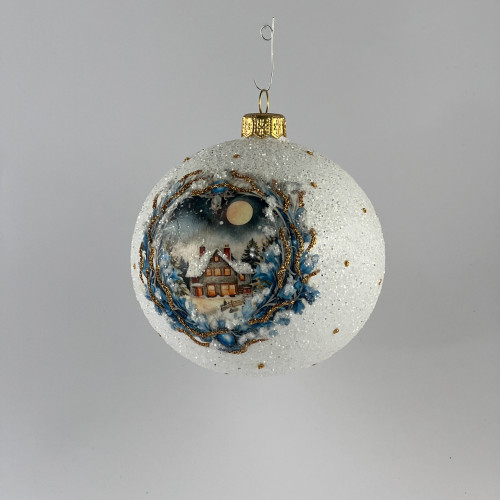 Zestaw 12 bombek "Nocny pejzaż"