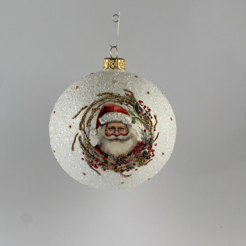 Zestaw 12 bombek "Święty Mikołaj"