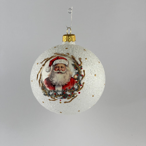 Zestaw 12 bombek "Święty Mikołaj"