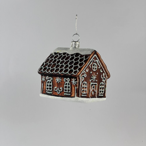 Zestaw 3 bombek "Piernikowa chata"
