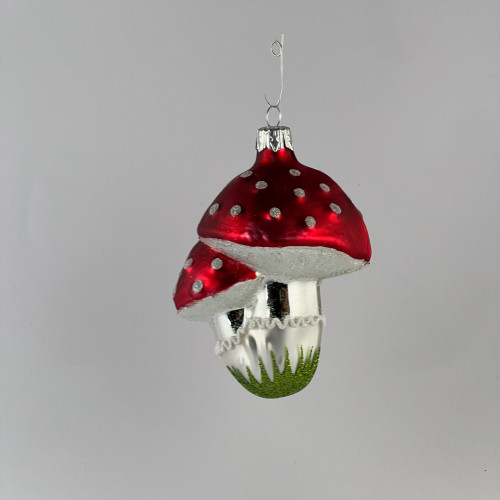 Zestaw 3 bombek "Muchomor podwójny"