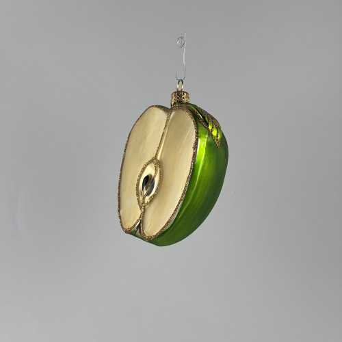 Zestaw 2 bombek "Zielone jabłuszko"