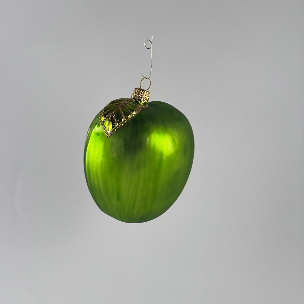 Zestaw 2 bombek "Zielone jabłuszko"