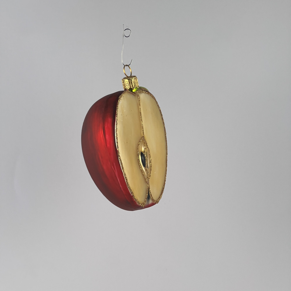 Zestaw 2 bombek "Czerwone jabłuszko"