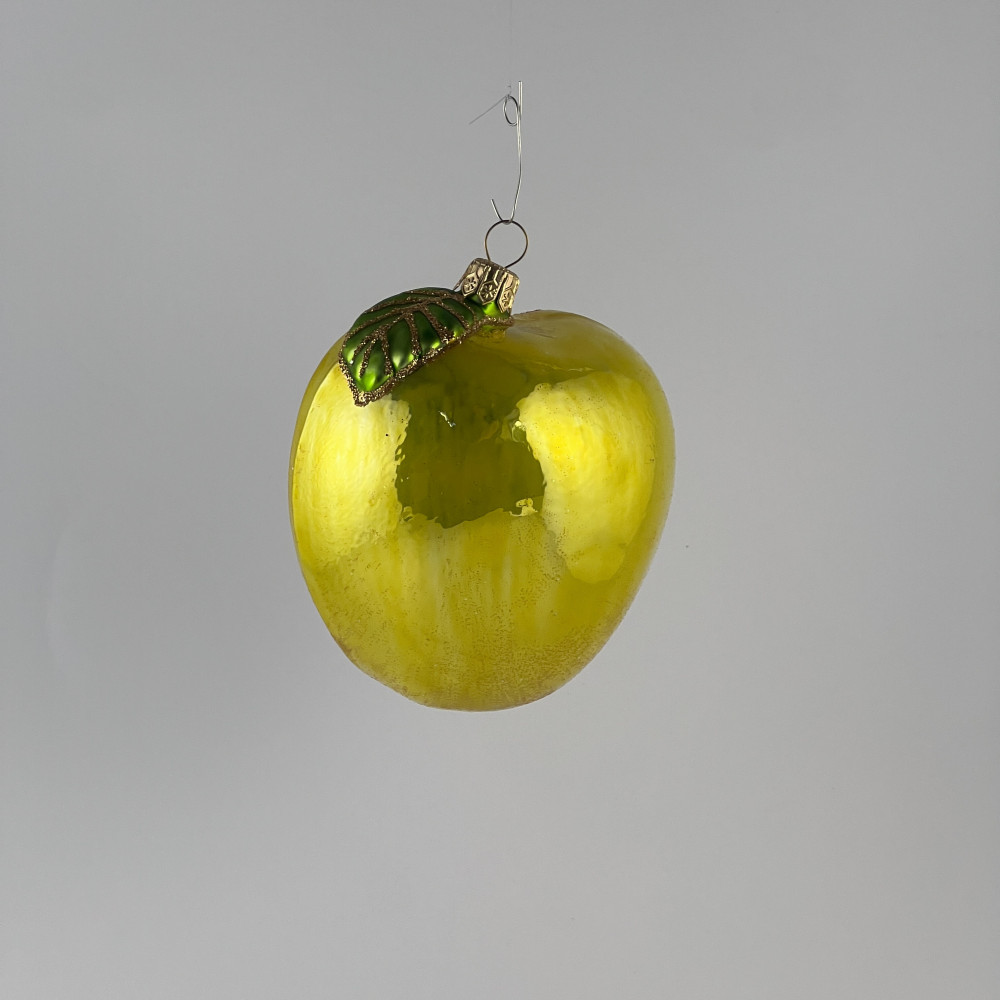 Zestaw 2 bombek "Jasno zielone jabłuszko"