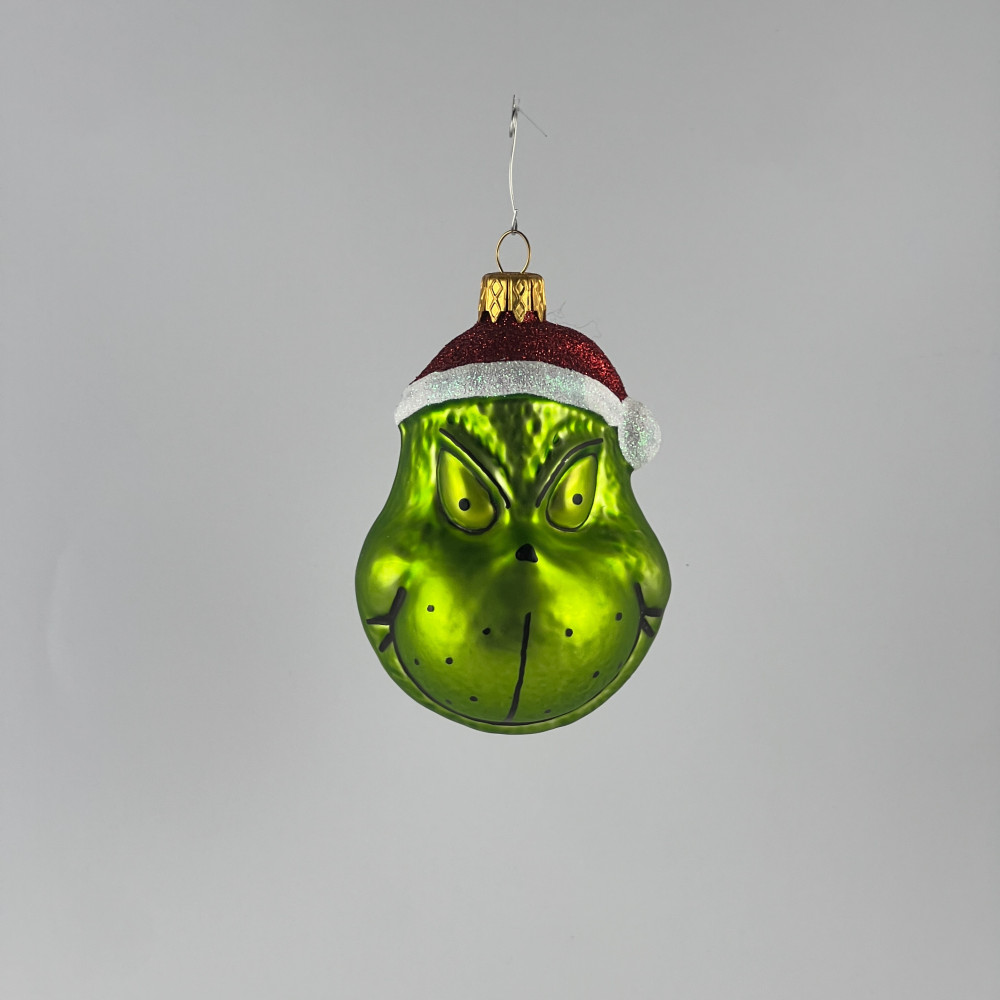 Zestaw 3 bombek "Grinch"