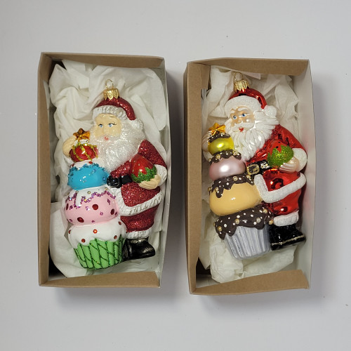 Forma "Mikołaj z lukrową babeczką"