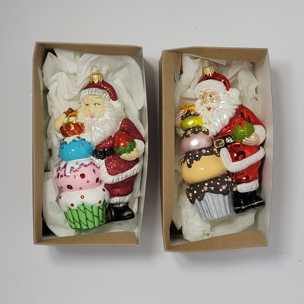 Forma "Mikołaj z czekoladową babeczką"