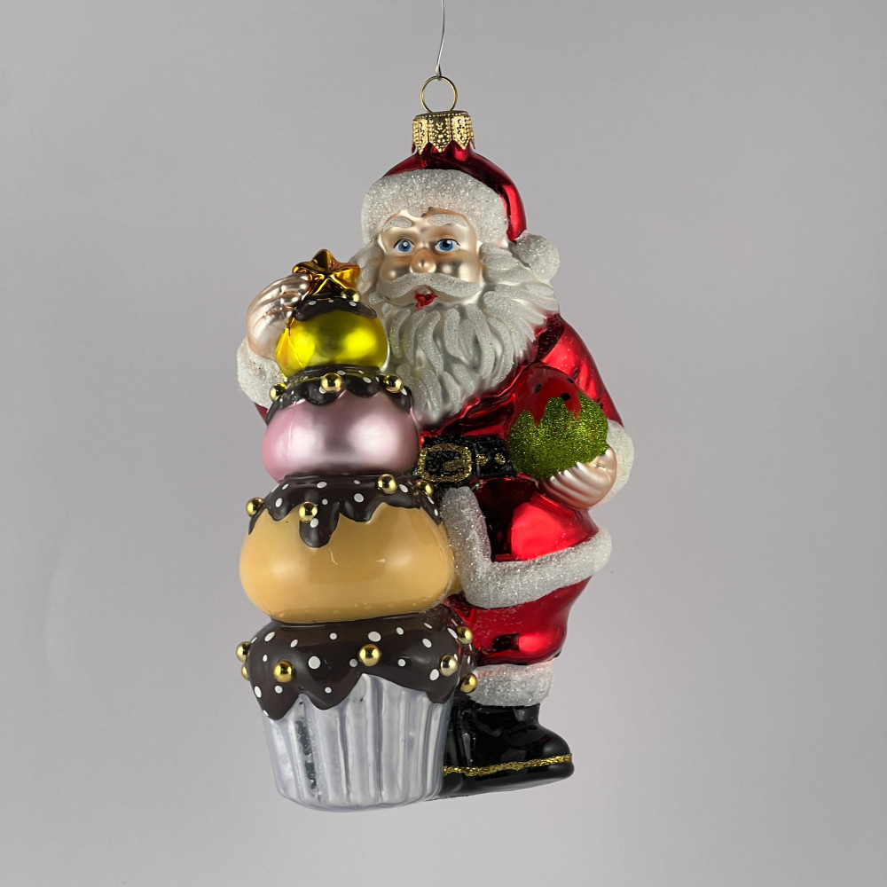 Forma "Mikołaj z czekoladową babeczką"