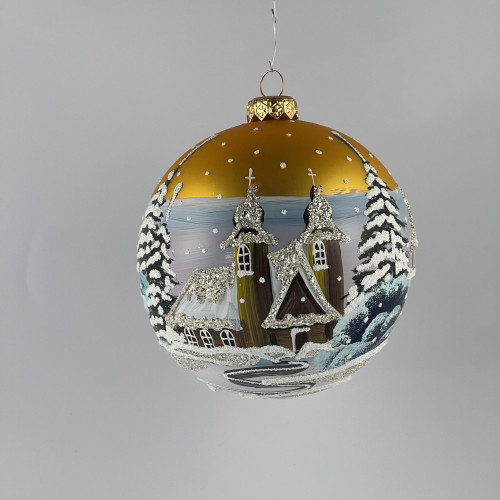 Bombka "Złoty wieczór"