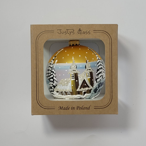 Bombka "Złoty wieczór"