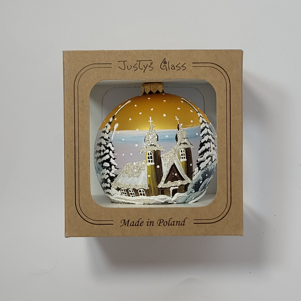 Bombka "Złoty wieczór"