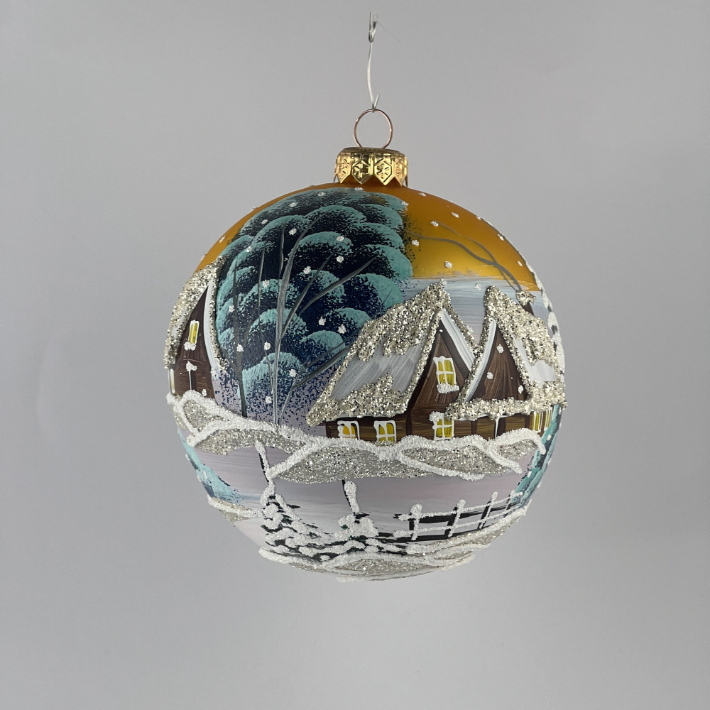 Bombka "Złoty wieczór"