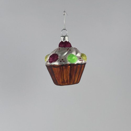 Zestaw 5 bombek "Babeczka"