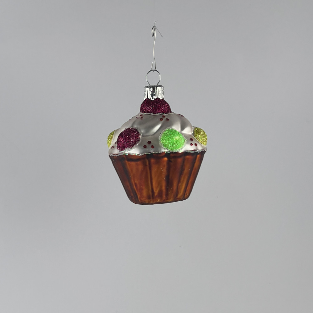 Zestaw 5 bombek "Babeczka"