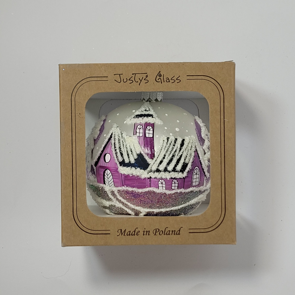 Bombka "Purpurowe sny"