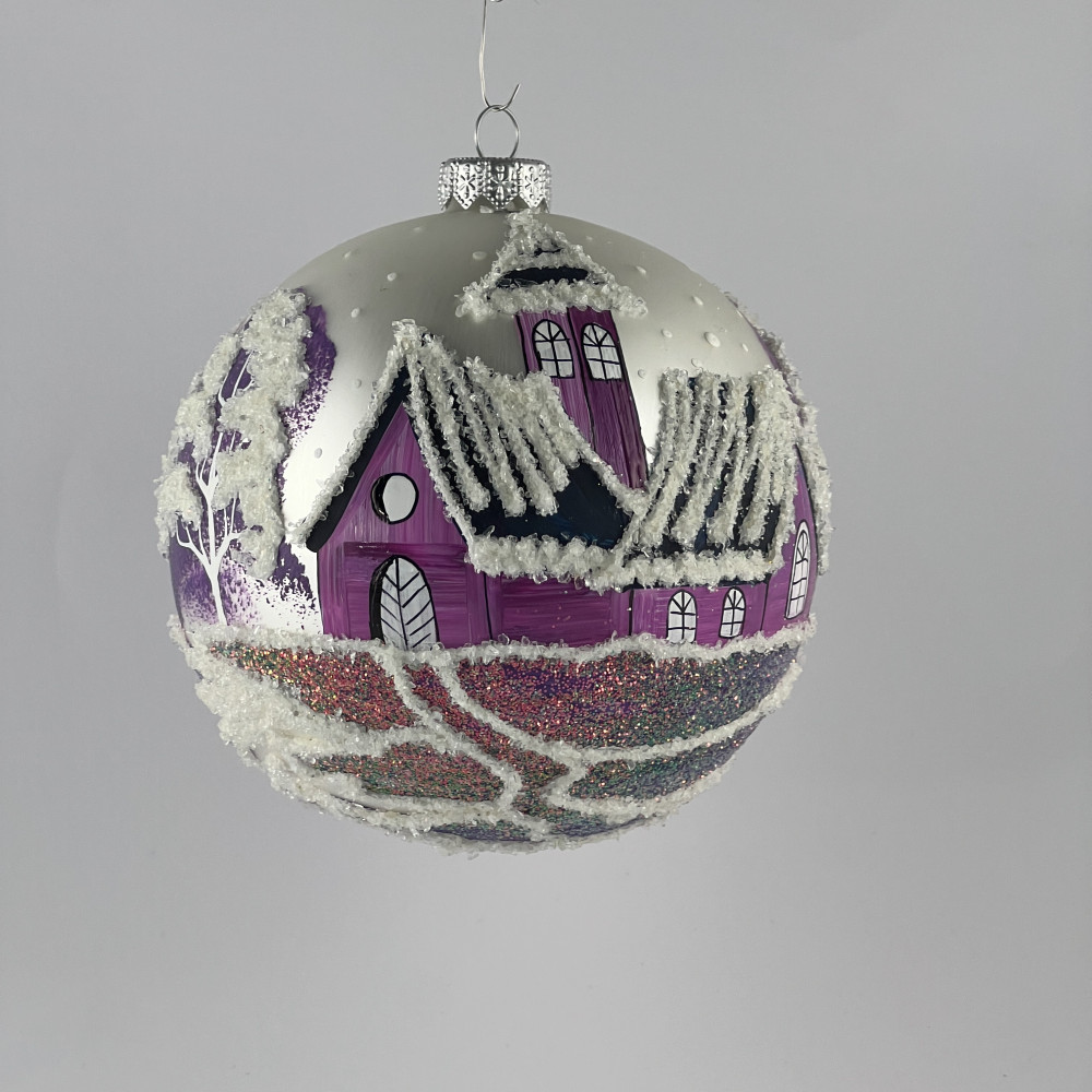 Bombka "Purpurowe sny"