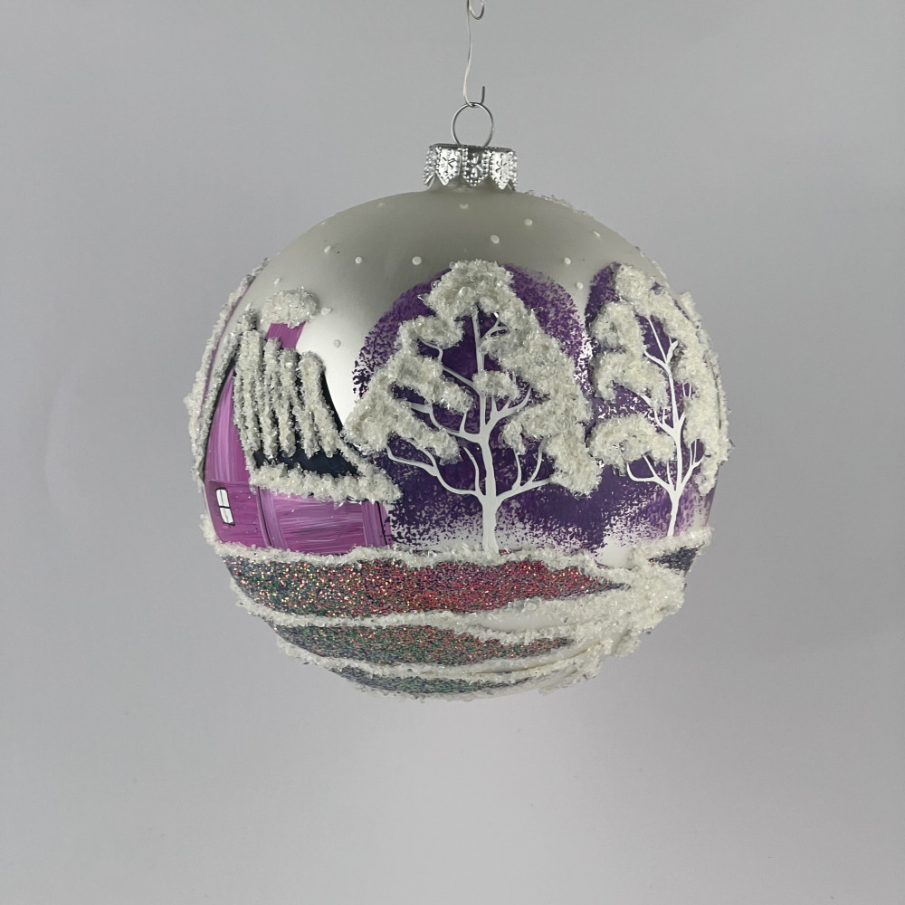 Bombka "Purpurowe sny"