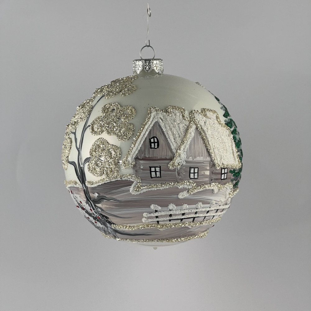 Bombka "Wiejska zima"