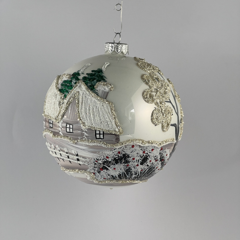 Bombka "Wiejska zima"