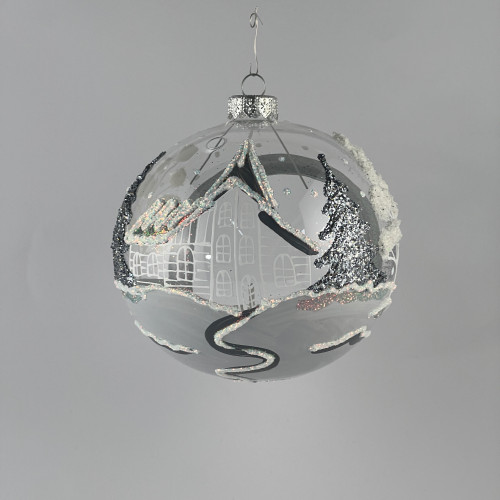 Lampion "Śnieżny pejzaż"