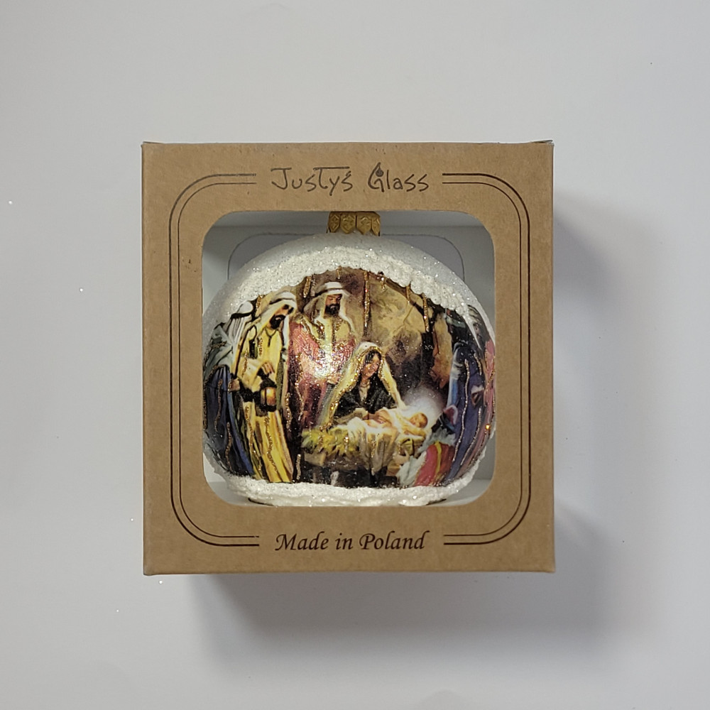 Bombka decoupage "Święta Rodzina 1"