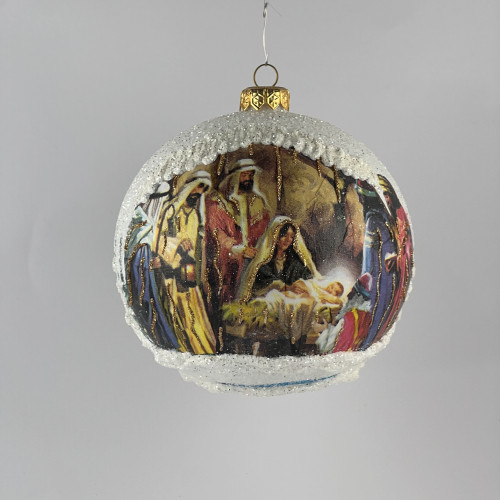 Bombka decoupage "Święta Rodzina 1"