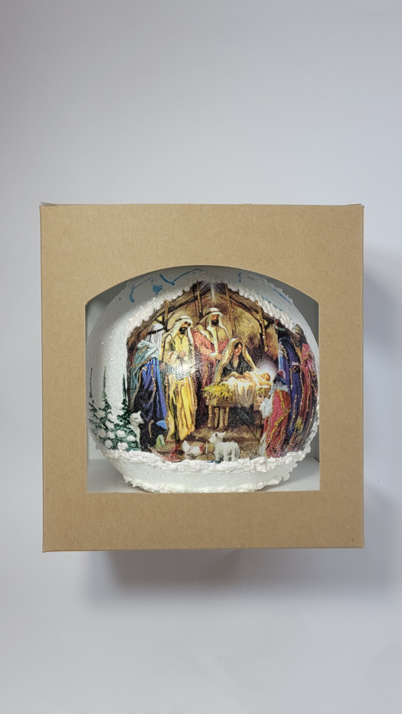 Bombka decoupage "Święta Rodzina 1"