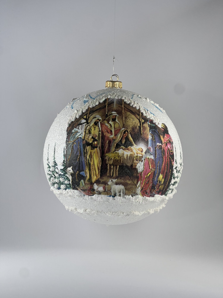 Bombka decoupage "Święta Rodzina 1"