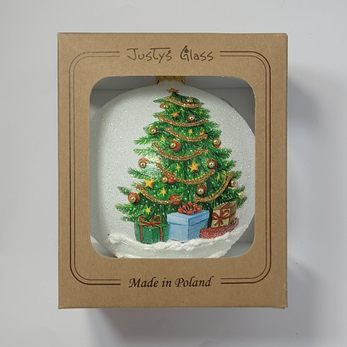 Bombka decoupage "Gnom"