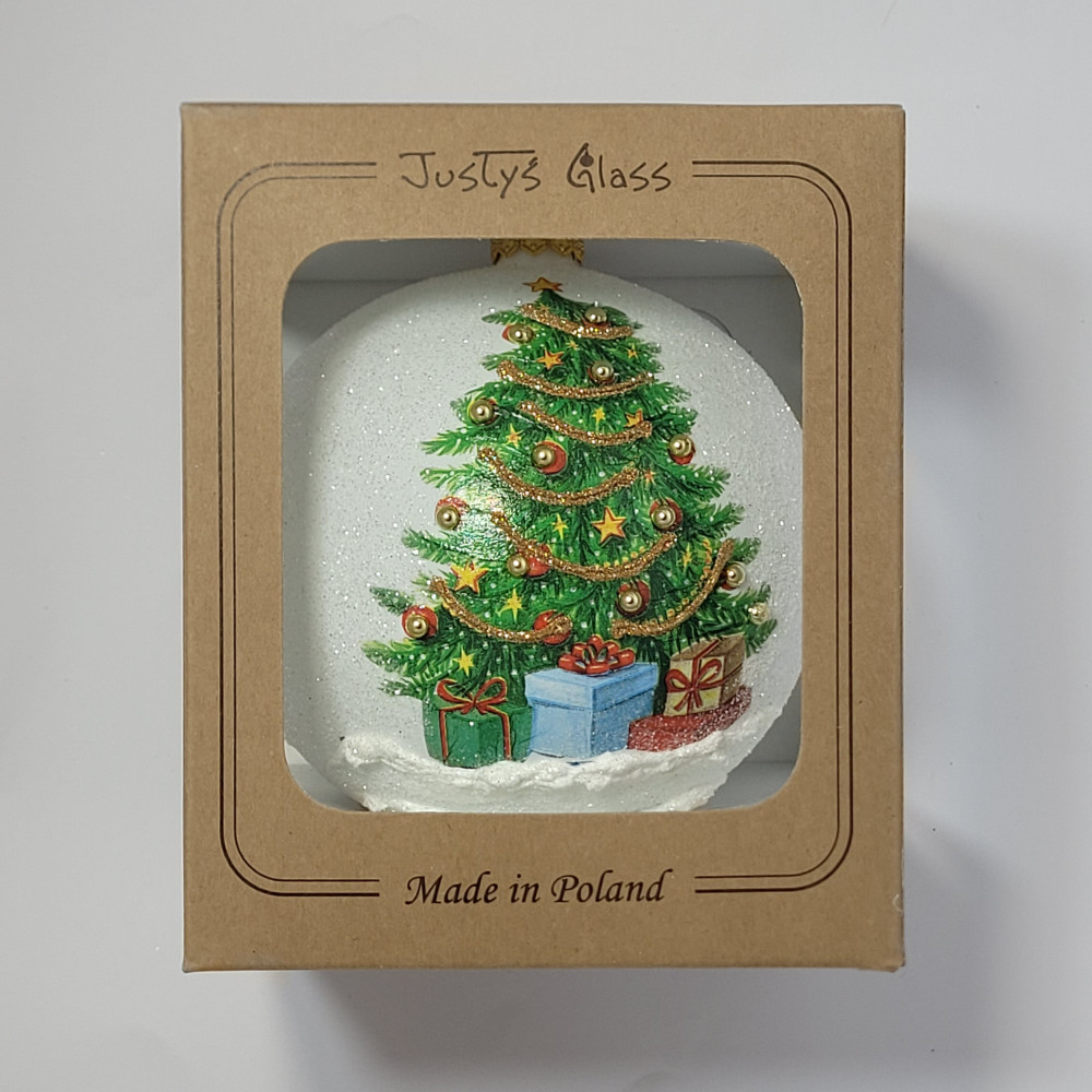 Bombka decoupage "Gnom"