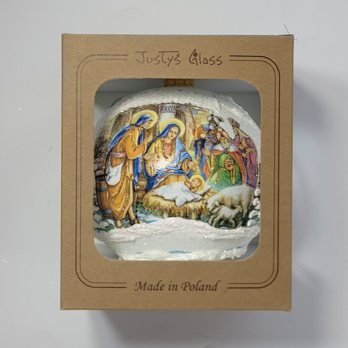 Bombka decoupage "Święta Rodzina 2"