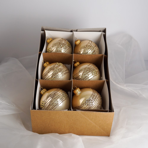 Komplet bombek "Złoty kłębuszek"